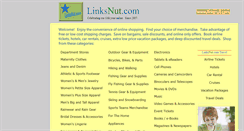 Desktop Screenshot of linksnut.com