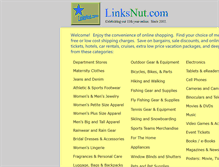 Tablet Screenshot of linksnut.com